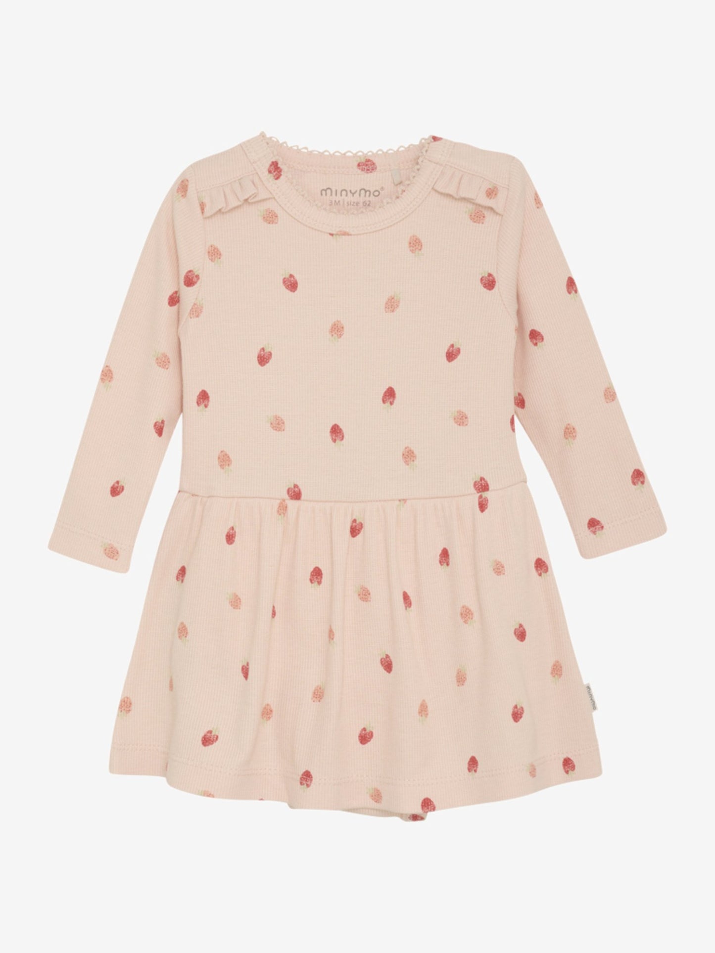 Minymo Bodykleid Bambusmix Erdbeeren spanish villa – jetzt kaufen