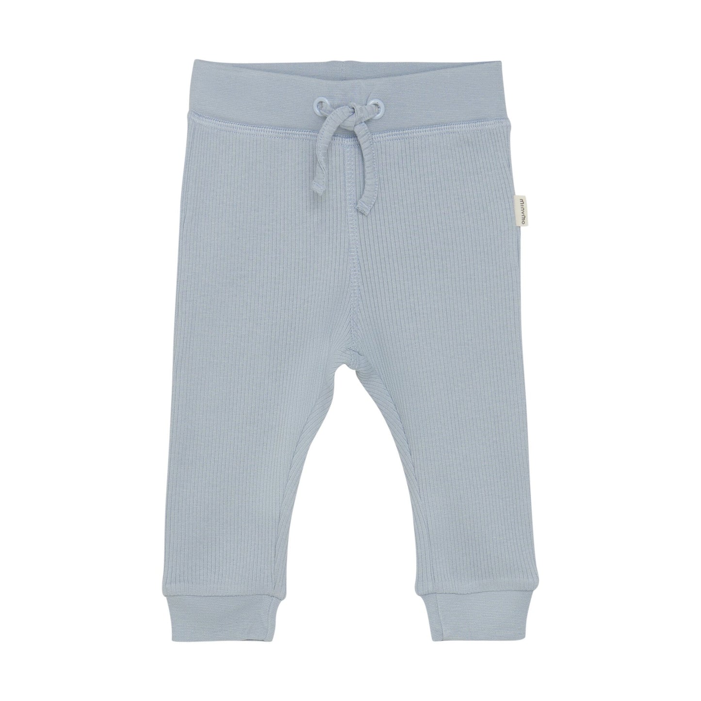 Minymo Hosen gerippt Tencelmix blue fog – jetzt kaufen