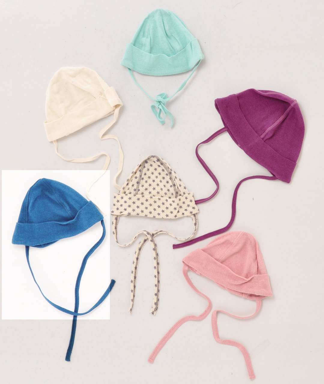 Alkena Babymütze - Bouretteseide - saphir – jetzt kaufen