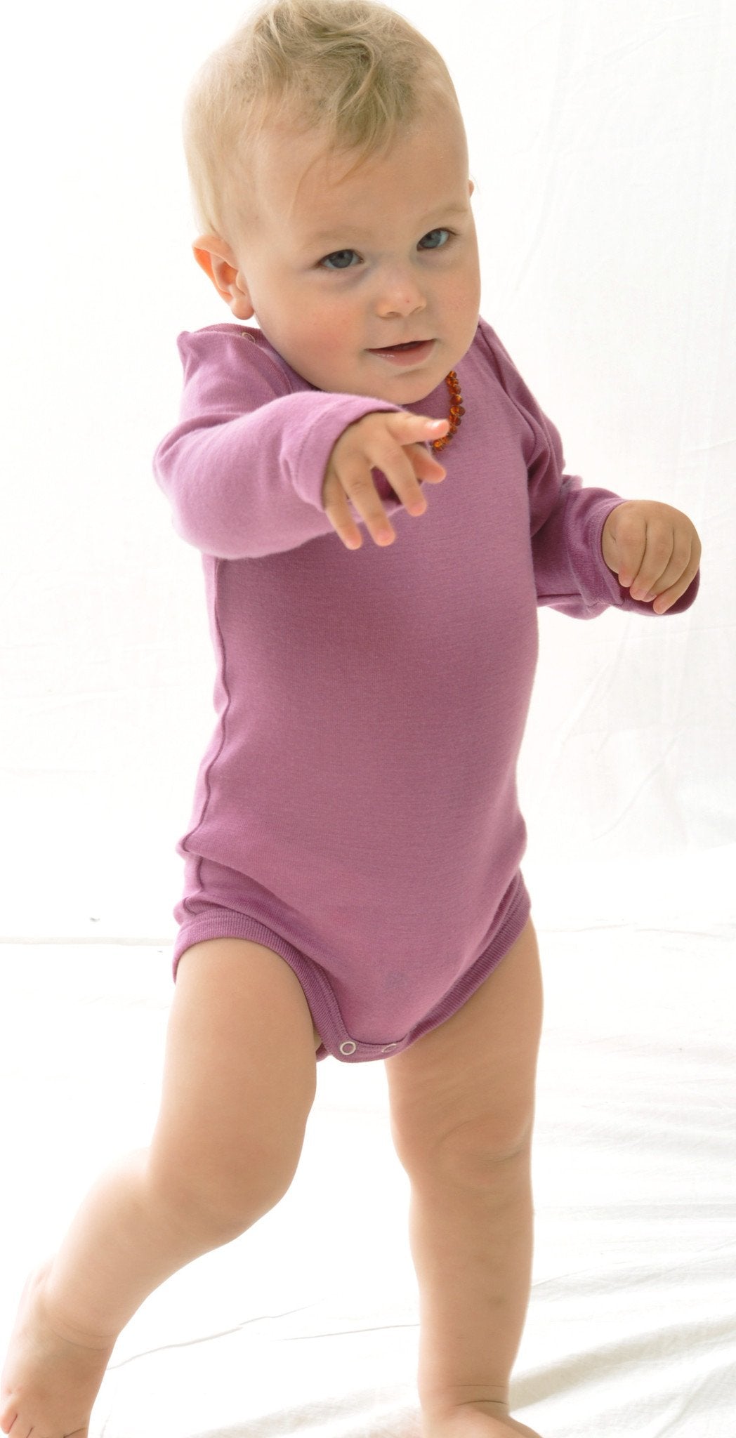 Alkena Body langarm - Bio Wolle/Seide - Erika – jetzt kaufen