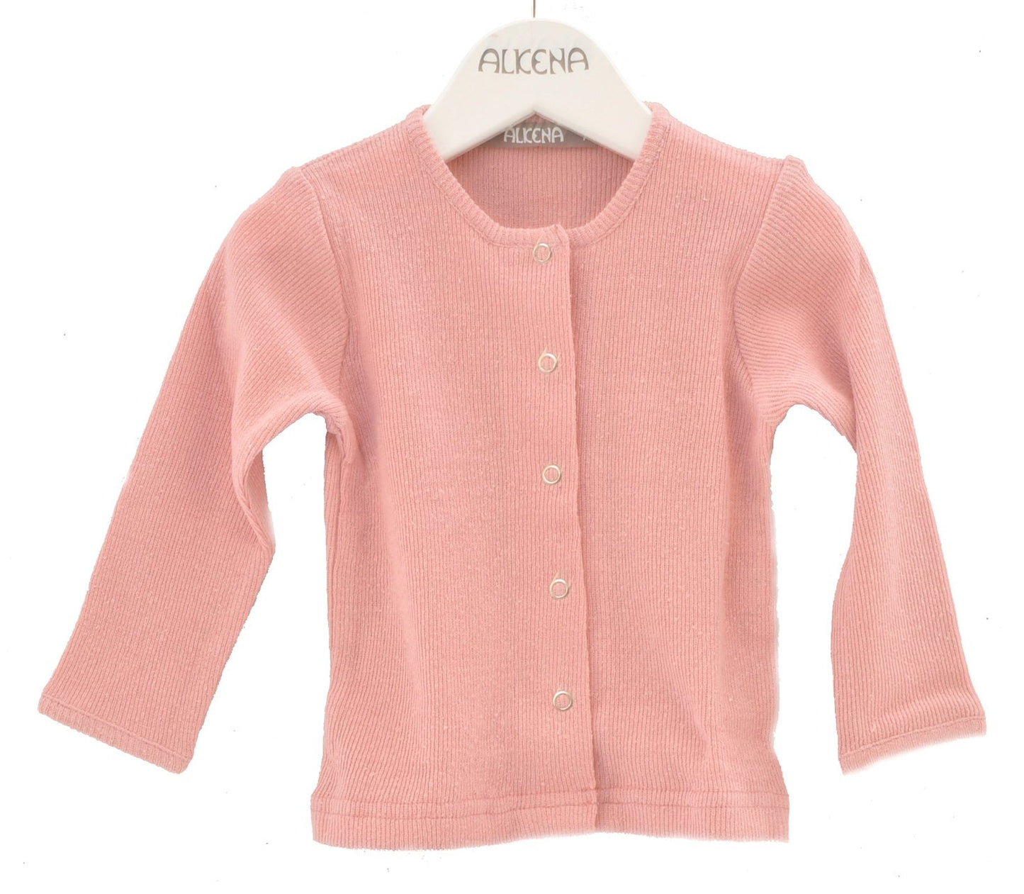 Alkena Kinder langarm Jäckchen Bio Bourretteseide ros – jetzt kaufen