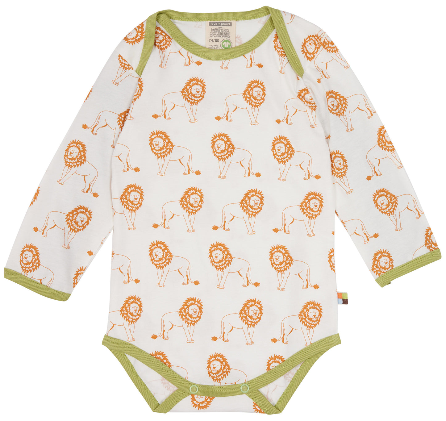 Loud and Proud Body langarm - Löwe - carrot – jetzt kaufen