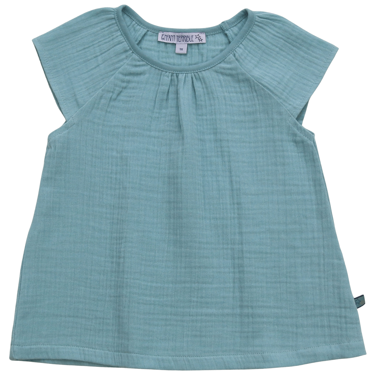 Enfant Terrible Musselin Top turquoise – jetzt kaufen