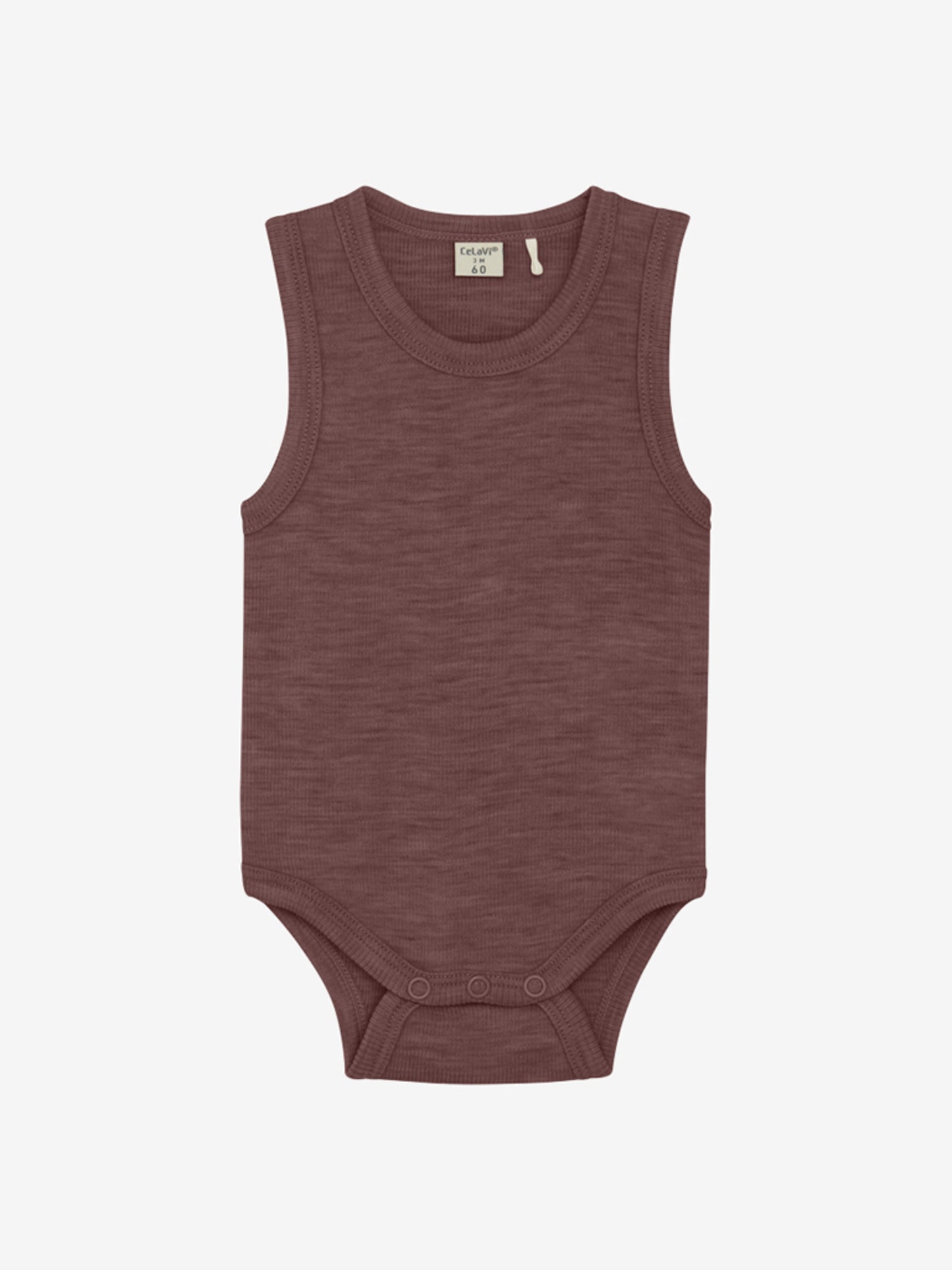 CeLaVi Body ärmellos Merinowolle wild ginger melange – jetzt kaufen