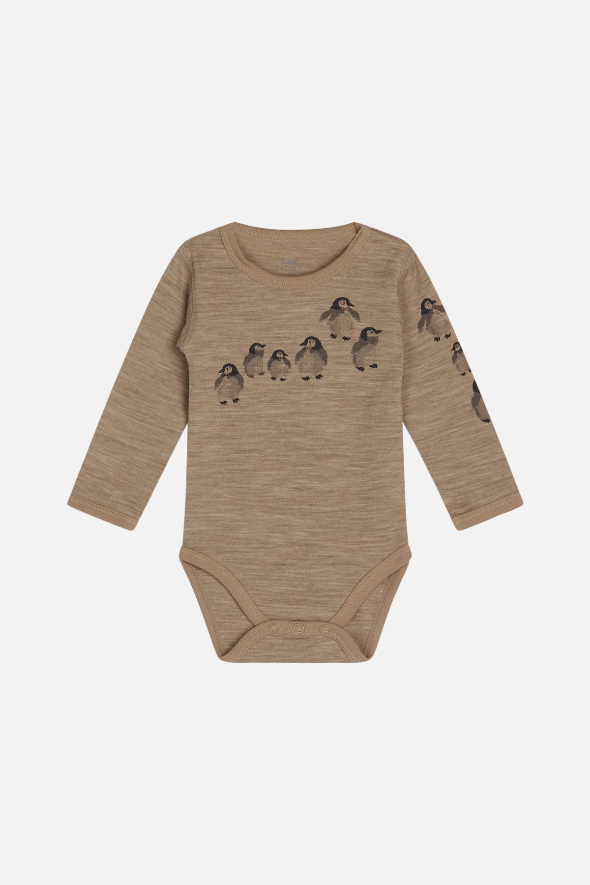 Hust and Claire Body Pinguine Merino biscuit melange – jetzt kaufen