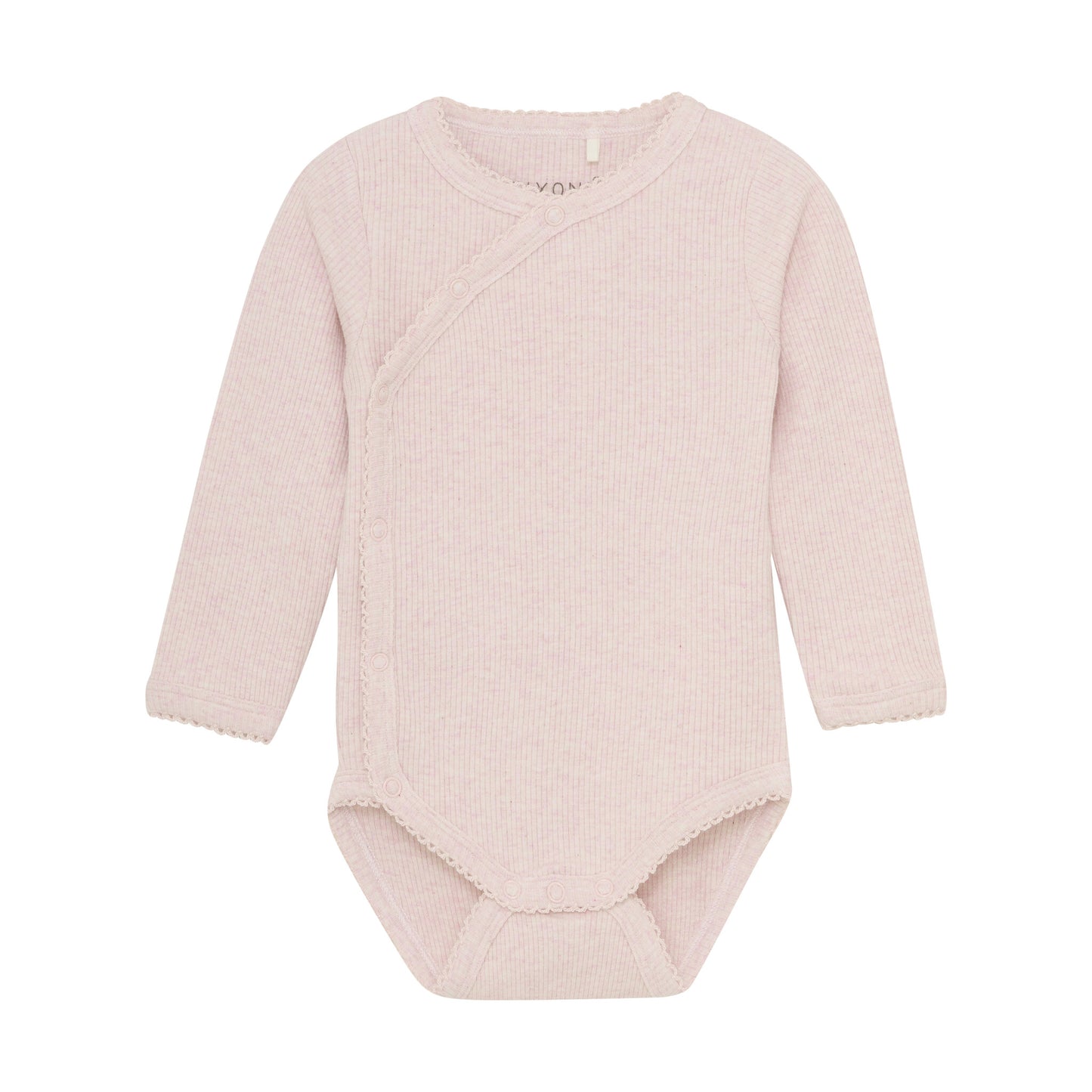 Fixoni Wickelbody langarm Tencelmix rosé melange – jetzt kaufen