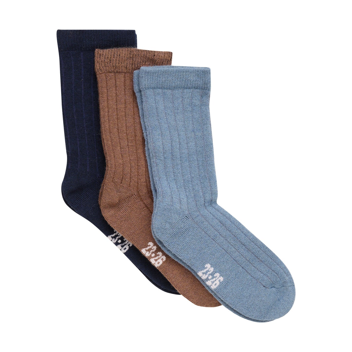 Minymo 3er Seit Socken Wolle/Bambus dark navy – jetzt kaufen