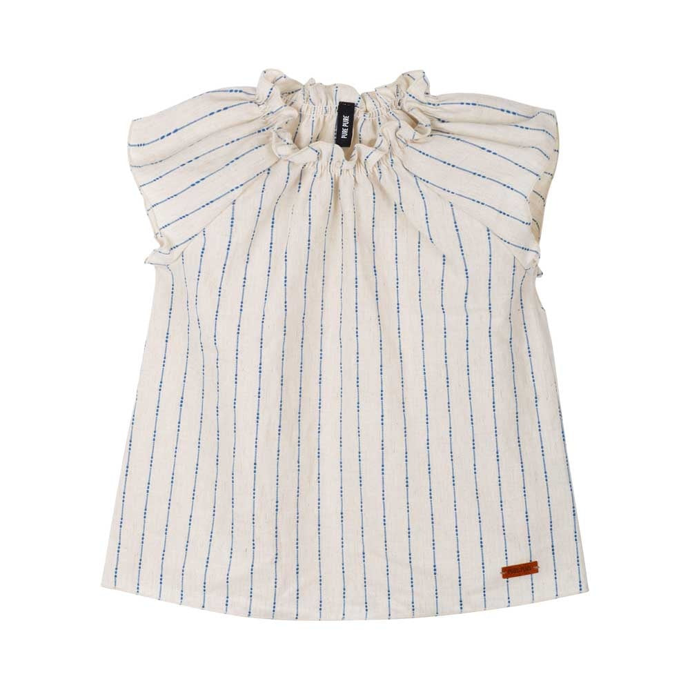 Pure Pure (Pure Pure by Bauer) Kids-Bluse - Leinen/Bau – jetzt kaufen