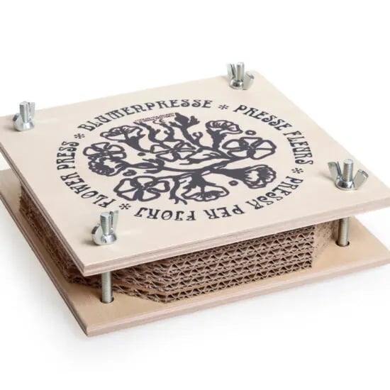 Loquai Holzkunst Blumenpresse 10 x 10 cm – jetzt kaufen