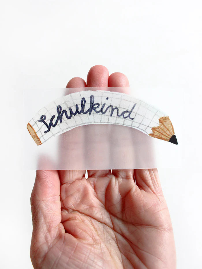 Halfbird Bügelbild randlos "Schulkind Stift" – jetzt kaufen