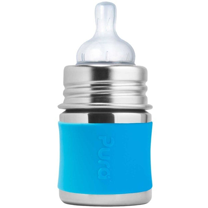 PURA PURA Babyflasche 150 ml Weithalssauger - aqua sle – jetzt kaufen