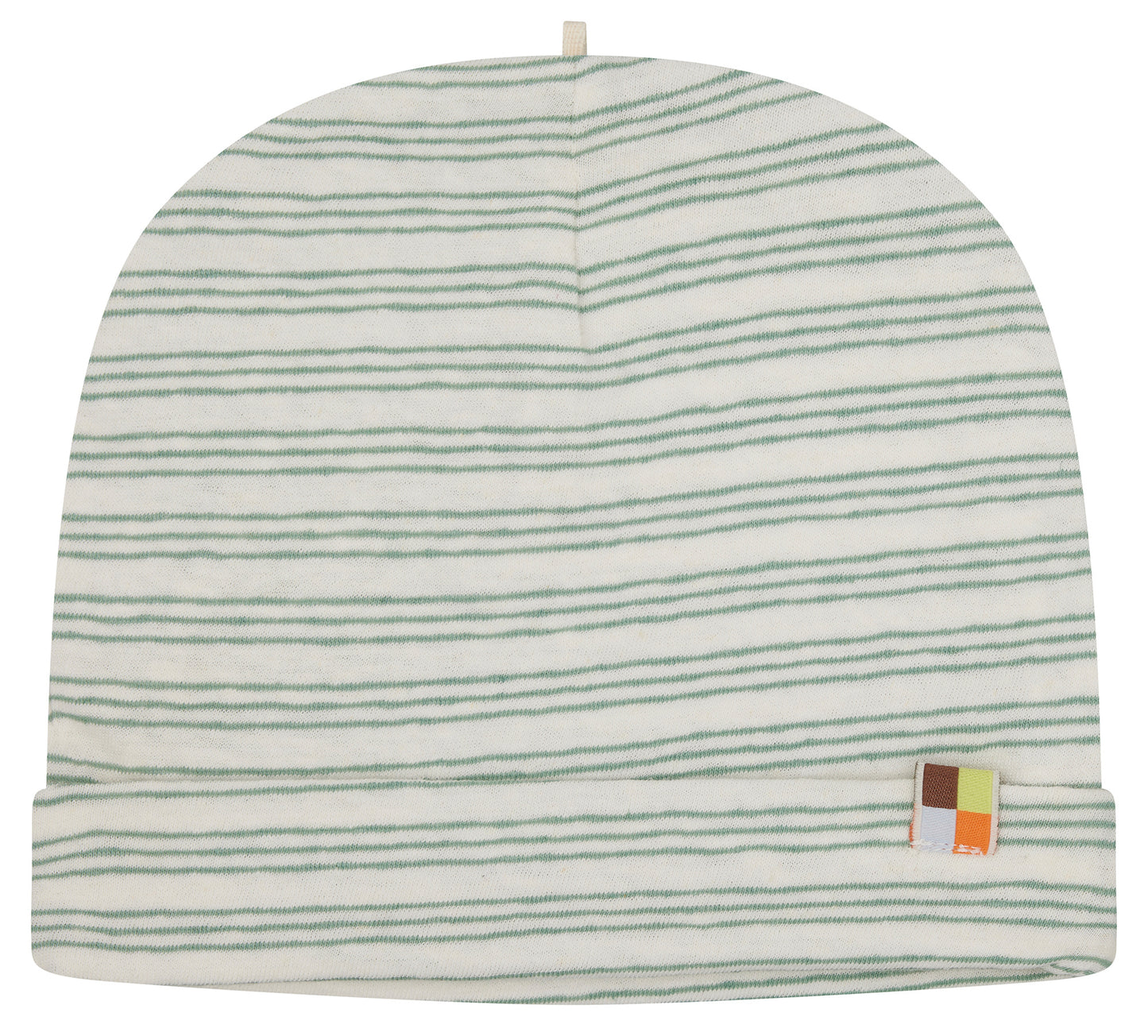 Loud and Proud Mütze Streifen mit Leinen  bambusgrün – jetzt kaufen