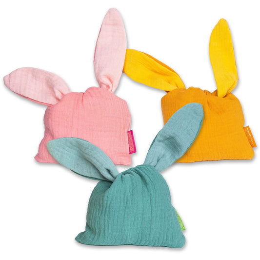 Papierdrachen Musselin Osterhasenbeutel 3er Set – jetzt kaufen