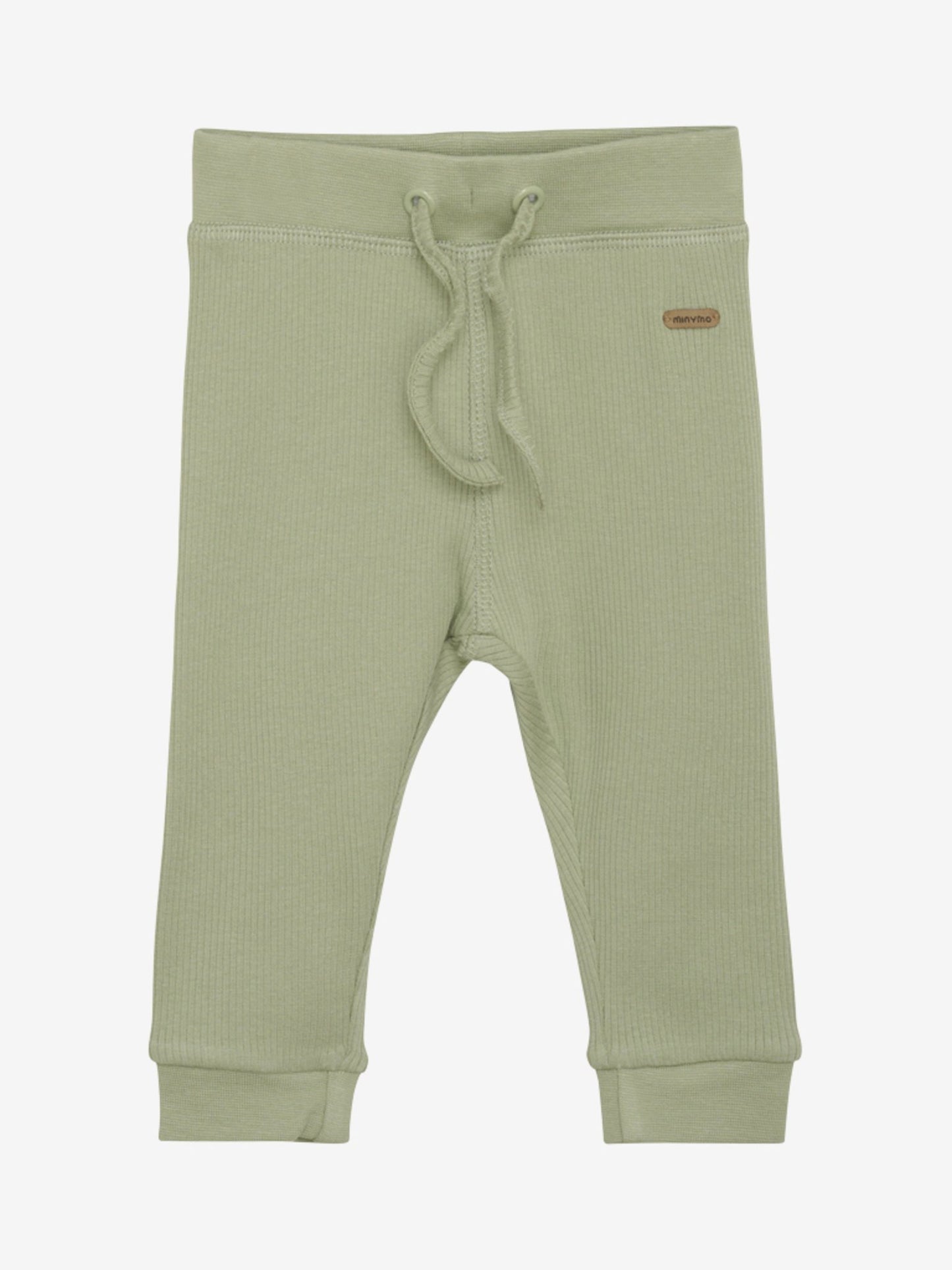 Minymo Hosen gerippt Tencelmix reseda – jetzt kaufen