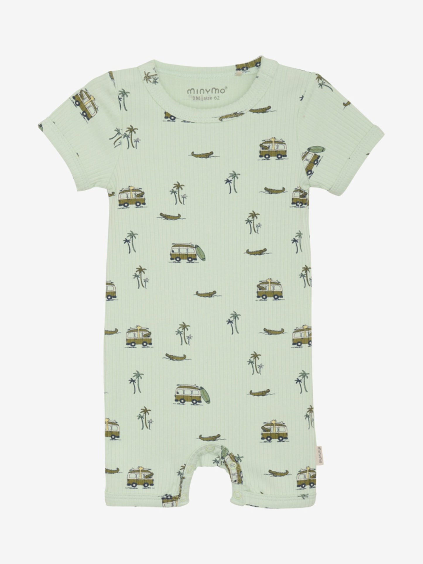 Minymo Strampler kurzarm Bambusviskosemix Ferienfeelin – jetzt kaufen
