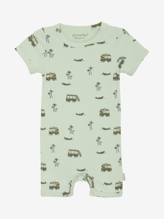 Minymo Strampler kurzarm Bambusviskosemix Ferienfeelin – jetzt kaufen