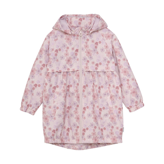 Minymo Softshell Regenjacke Blumendesign rosa – jetzt kaufen