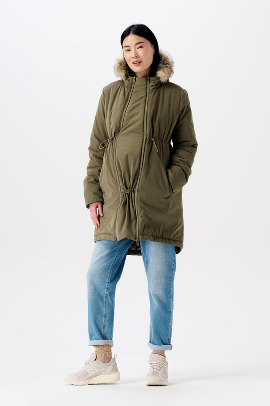 Noppies Winterjacke 3in 1 - Frankfurt - dusty olive – jetzt kaufen
