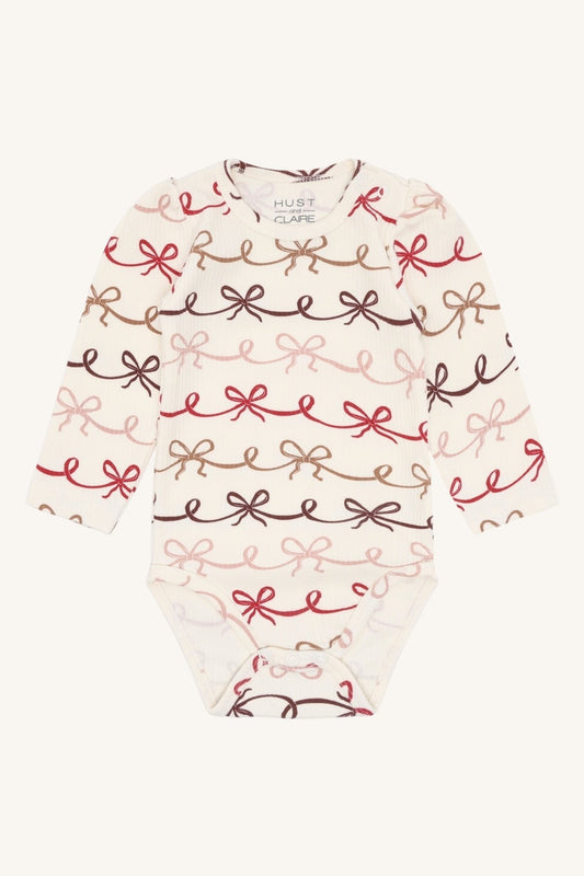 Hust and Claire Britt Body langarm - Schleifen - Bioba – jetzt kaufen