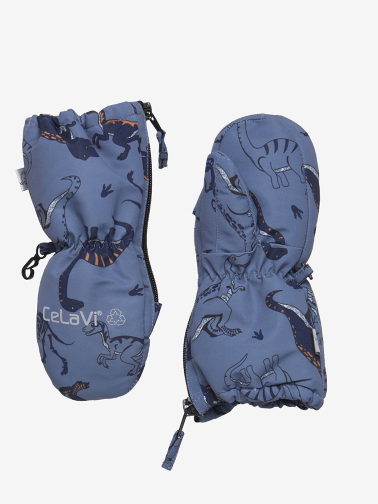 CeLaVi Fäustlinge - Handschuhe - Dinosaurier - blau – jetzt kaufen