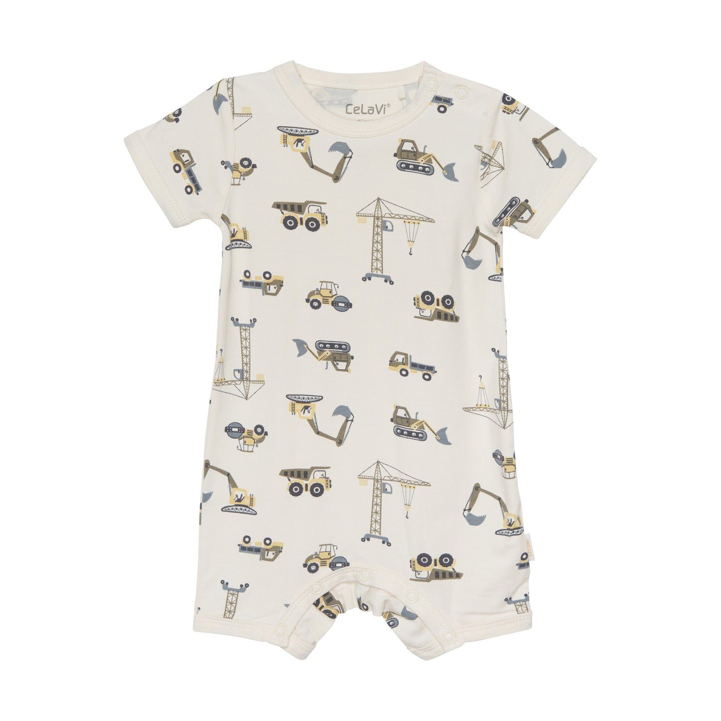 CeLaVi Strampler kurzarm - Bau - Bambusmix - aloe – jetzt kaufen