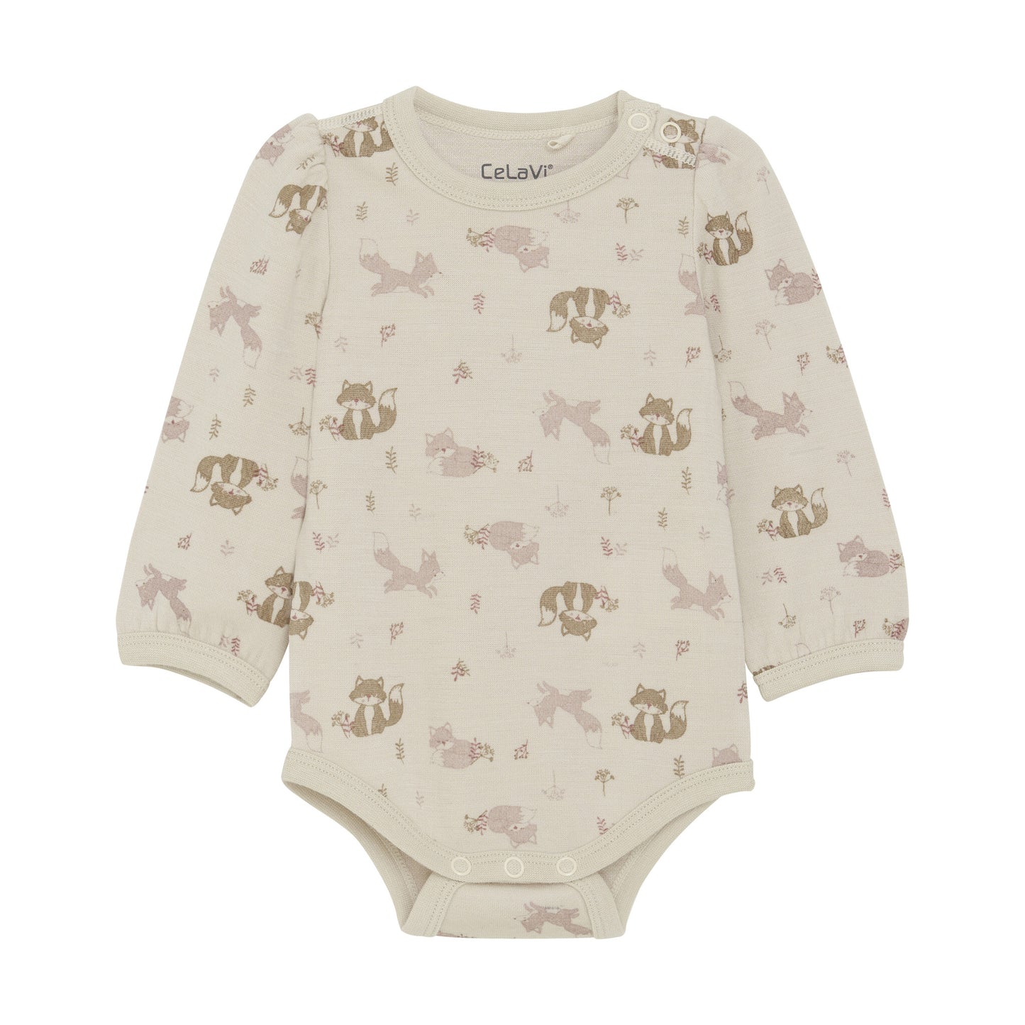 CeLaVi Body langarm Wolle/Bambusviskose Füchse – jetzt kaufen