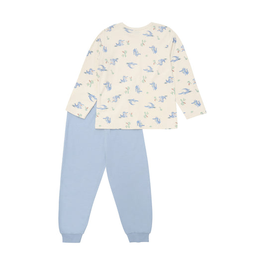 CeLaVi Pyjamaset Krokodil Bambusmix dusty blue – jetzt kaufen