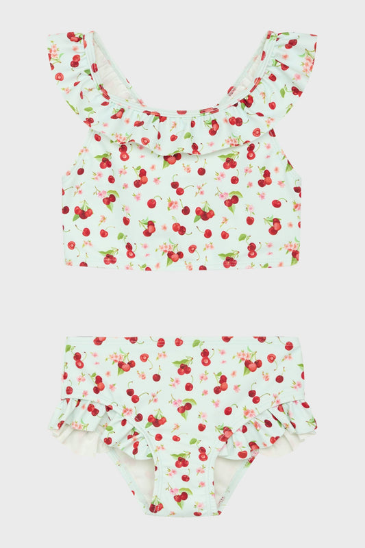 Hust and Claire Bikini Hala Kirschen UV 50+ wan blue – jetzt kaufen