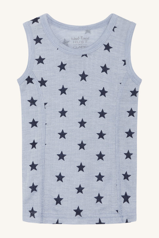 Hust and Claire Unterhemd Fecel Wolle/Tencel ever blue – jetzt kaufen