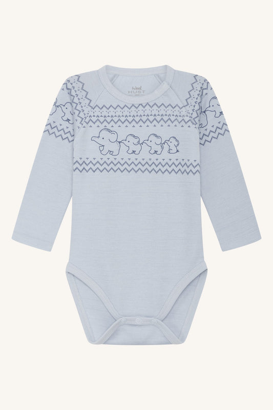 Hust and Claire Body Bosti langarm Merinowolle Elefant – jetzt kaufen