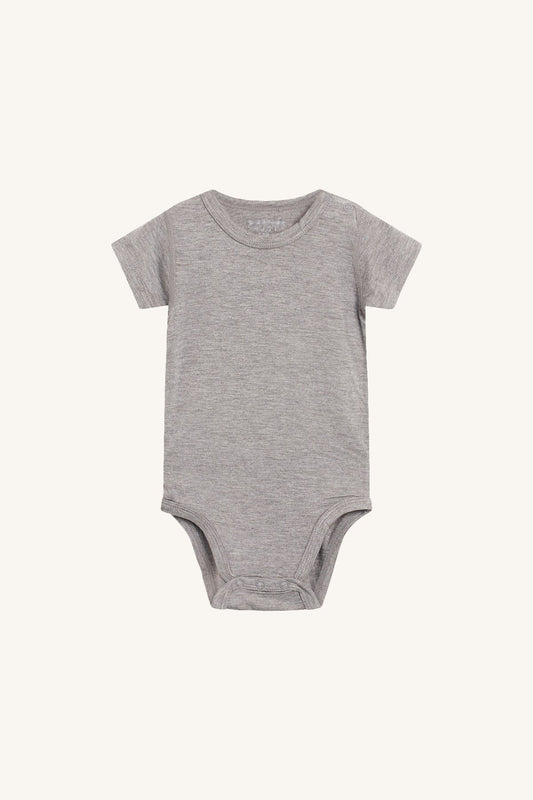 Hust and Claire Bue Body kurzarm Bambusviskose - grey – jetzt kaufen