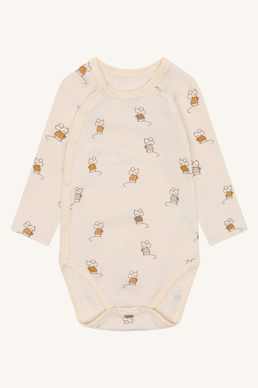 Hust and Claire Wickelbody Bo Maus langarm - Merinowol – jetzt kaufen