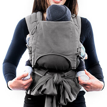 FlyClick Plus - Half-Buckle Babytrage Chevron - hellgr – jetzt kaufen