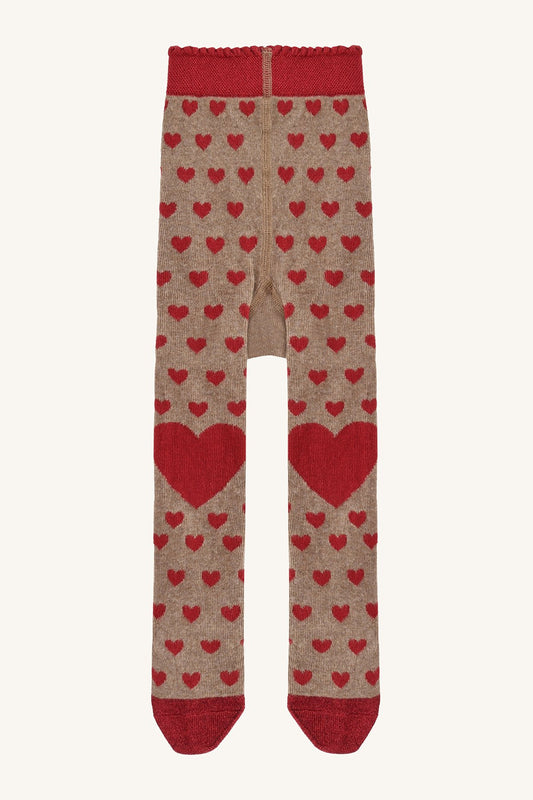 Hust and Claire Strumpfhose festlich mit Herzmotiv - B – jetzt kaufen