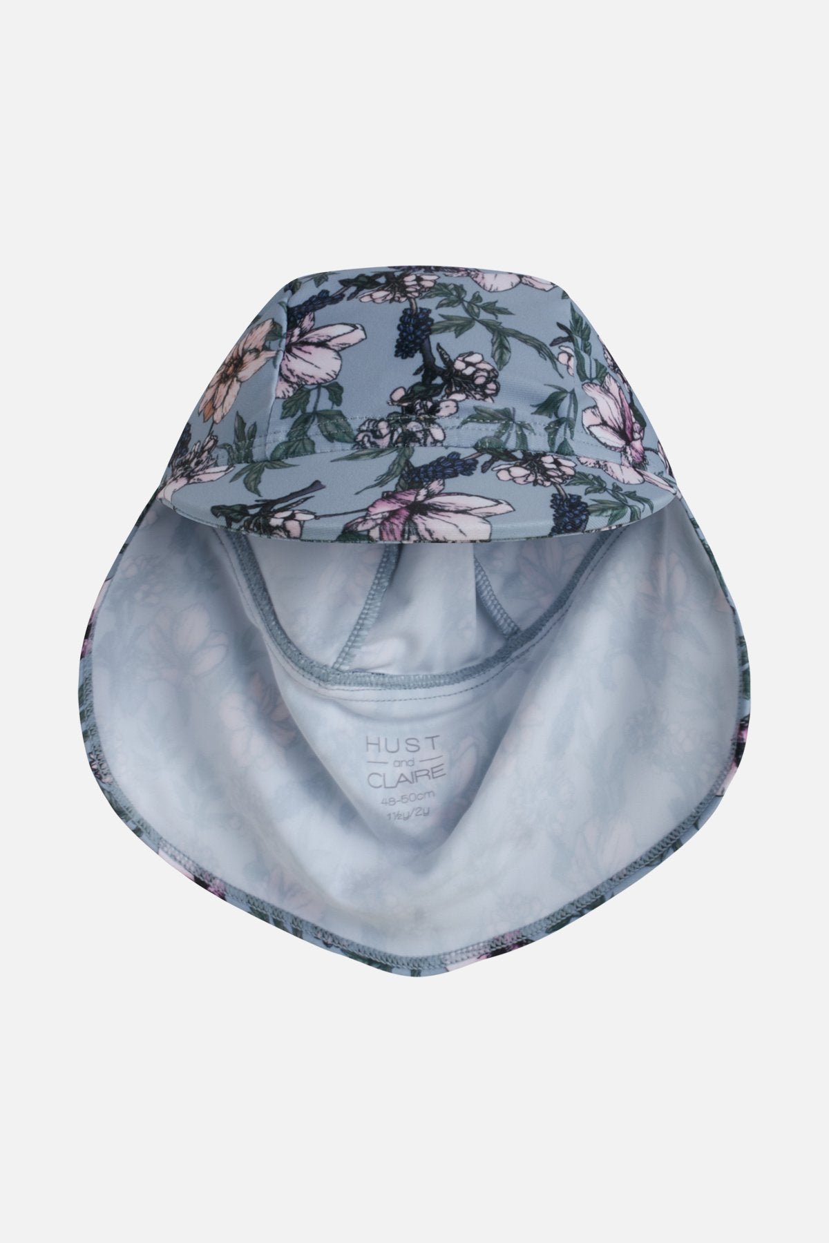 Hust and Claire Fasai - UV-Badehut - Blumen - Zen blue – jetzt kaufen