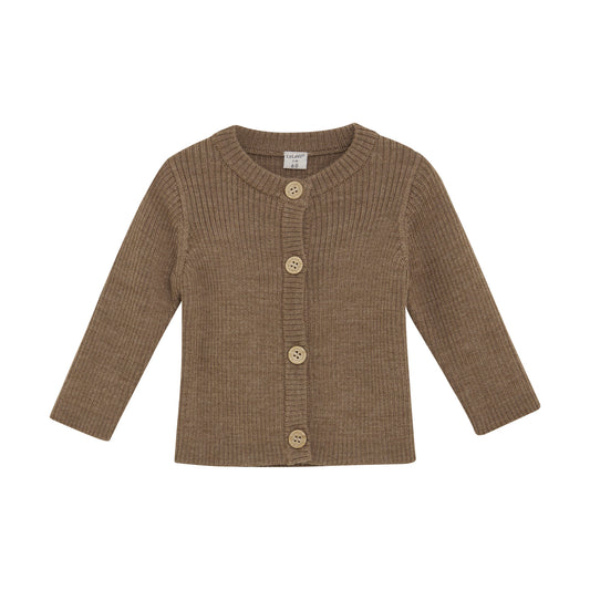 CeLaVi Strickjacke Merinowolle cocoa creme – jetzt kaufen