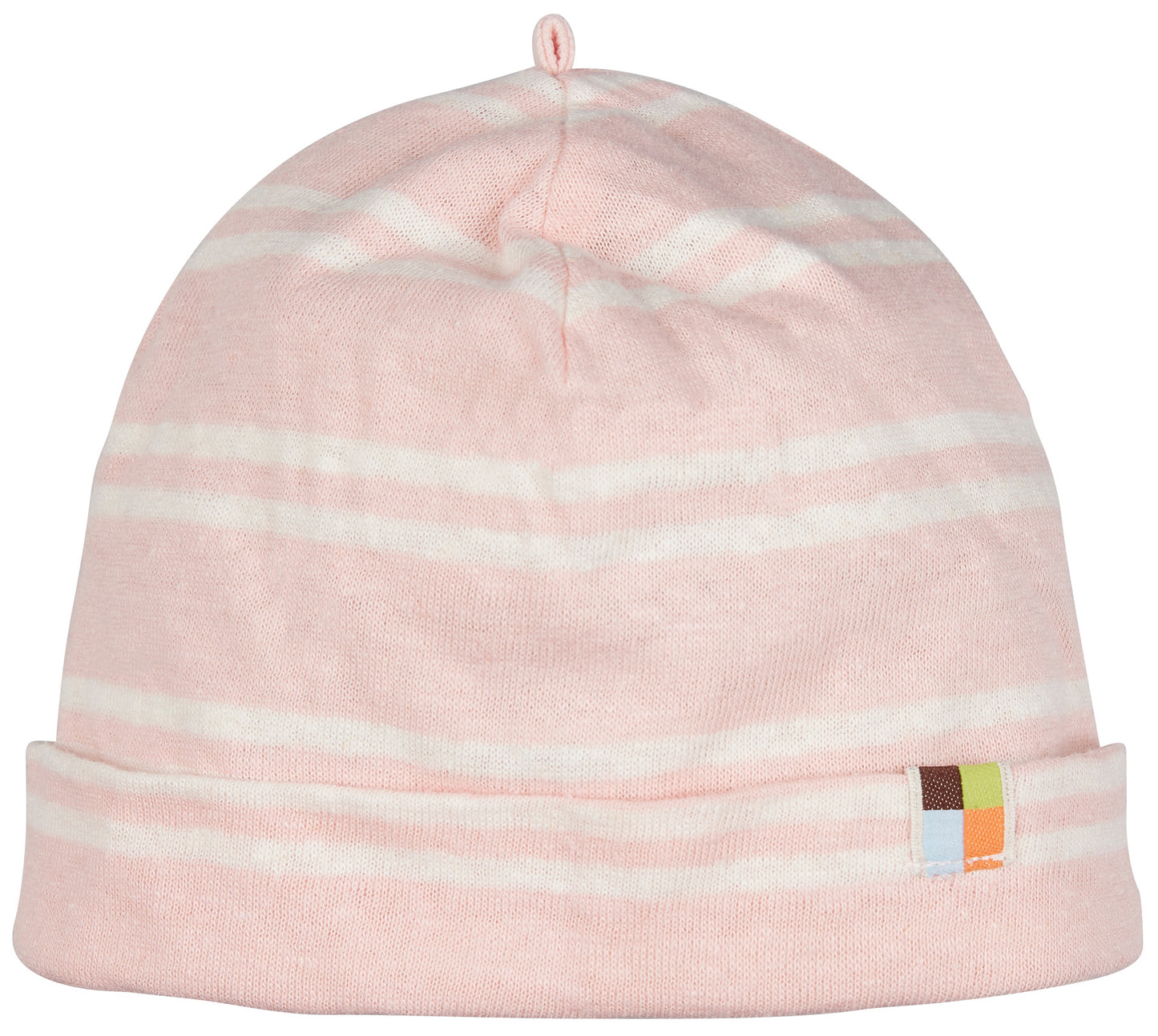 Loud and Proud Mütze Leinenmix - gestreift - rosé – jetzt kaufen