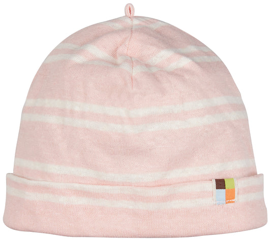 Loud and Proud Mütze Leinenmix - gestreift - rosé – jetzt kaufen