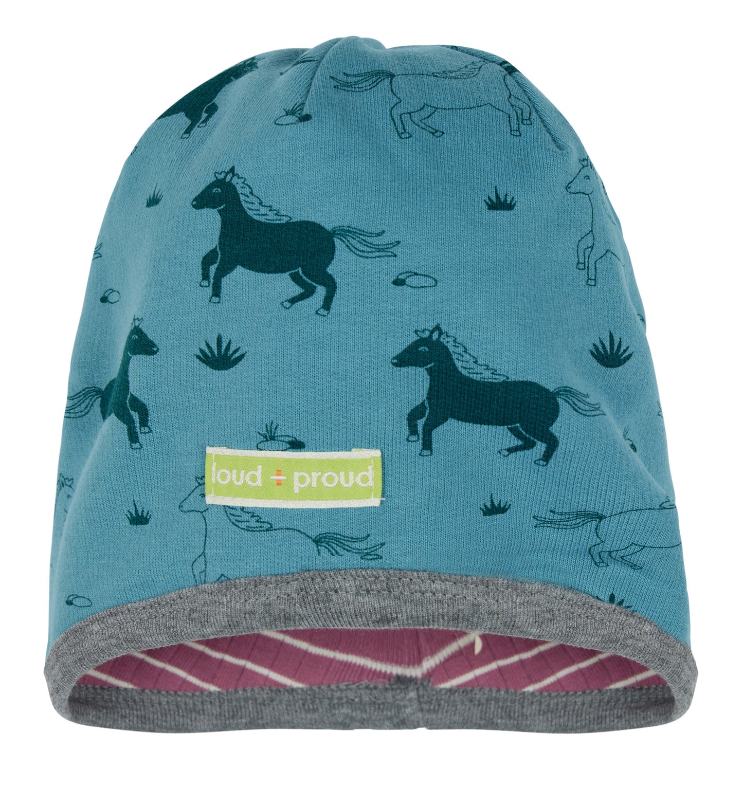 Loud and Proud Wendemütze aus Biobauwolle - Pferd - to – jetzt kaufen