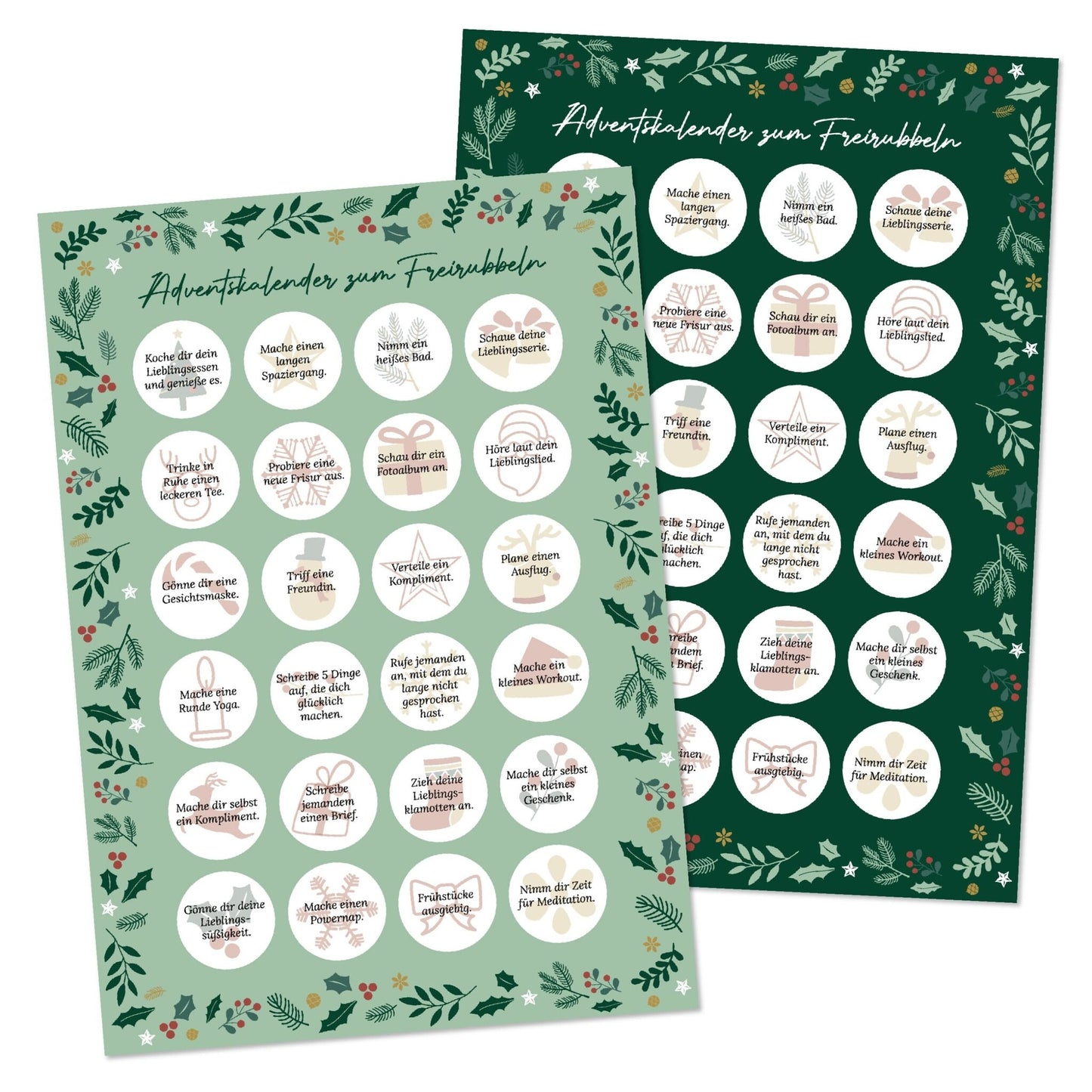 Papierdrachen  Adventskalender zum Freirubbeln – Klein – jetzt kaufen