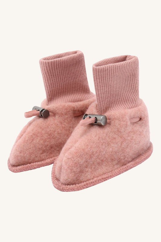 Hust and Claire Felice Babyschuhe Wollfleece ash rose – jetzt kaufen