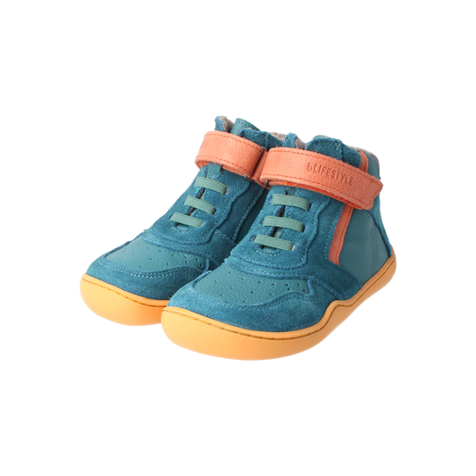 bLifestyle Barfussschuh anurafroschSTYLE petrol  Wollf – jetzt kaufen