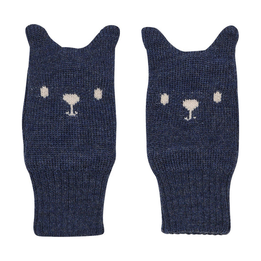 CeLaVi Fäustlinge Bär - Wolle - naval academy melange – jetzt kaufen