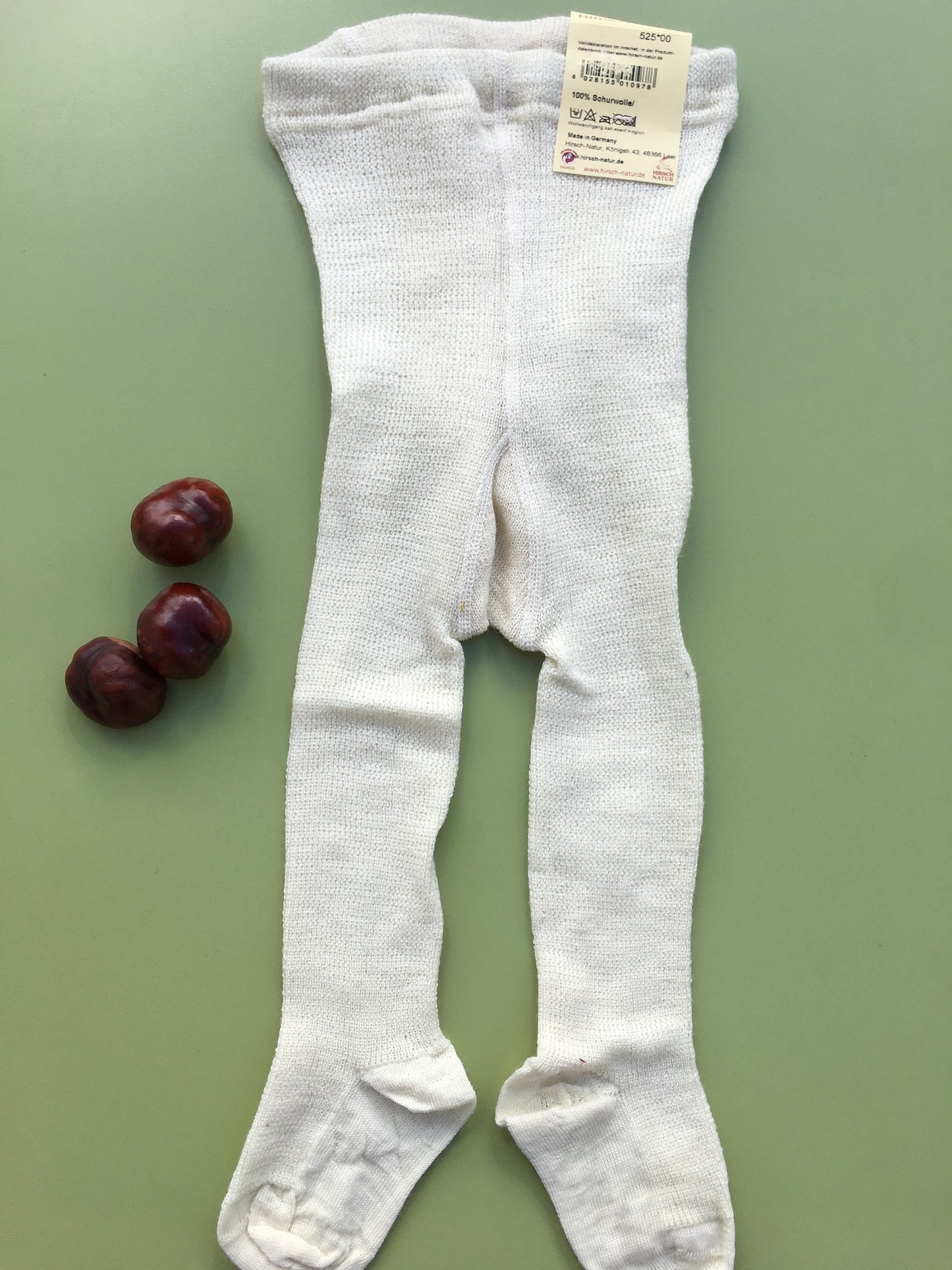 Hirsch Natur Strumpfhose - Schurwolle - natur – jetzt kaufen