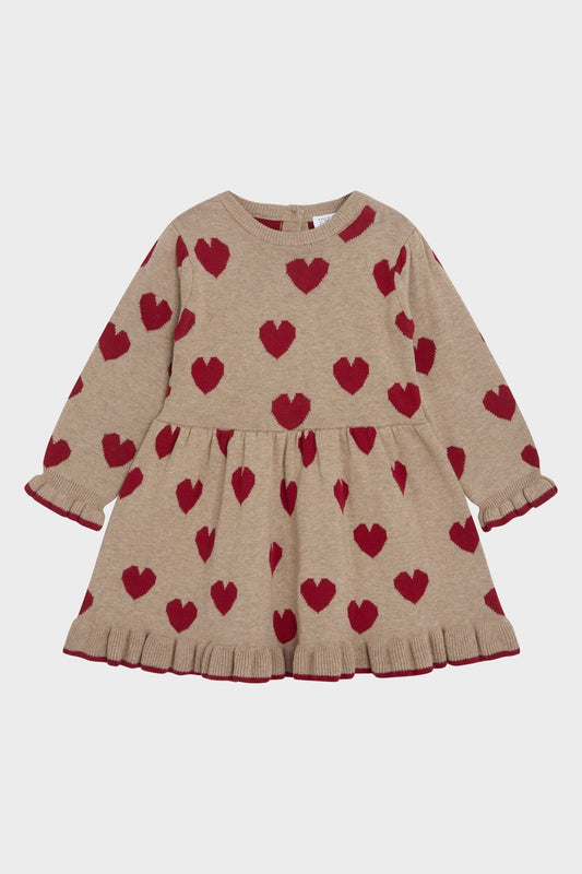 Hust and Claire Karina Strickkleid mit Herzen Biobaumw – jetzt kaufen