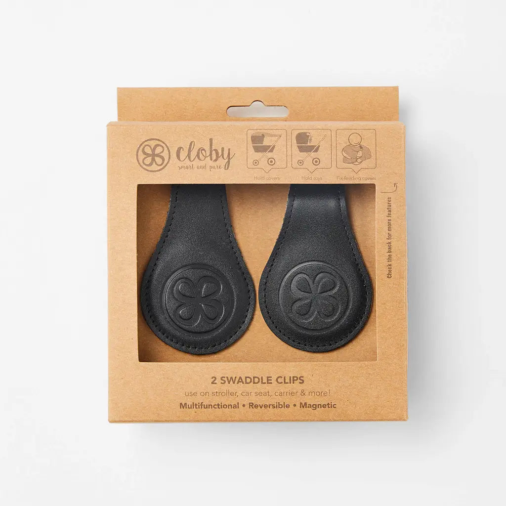 Cloby Magnetclips aus Leder Schwarz – jetzt kaufen