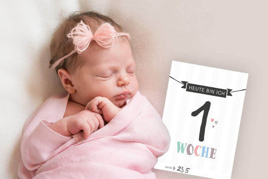 Stay Inspired Baby Meilenstein Kartenset mit 40 Karten – jetzt kaufen