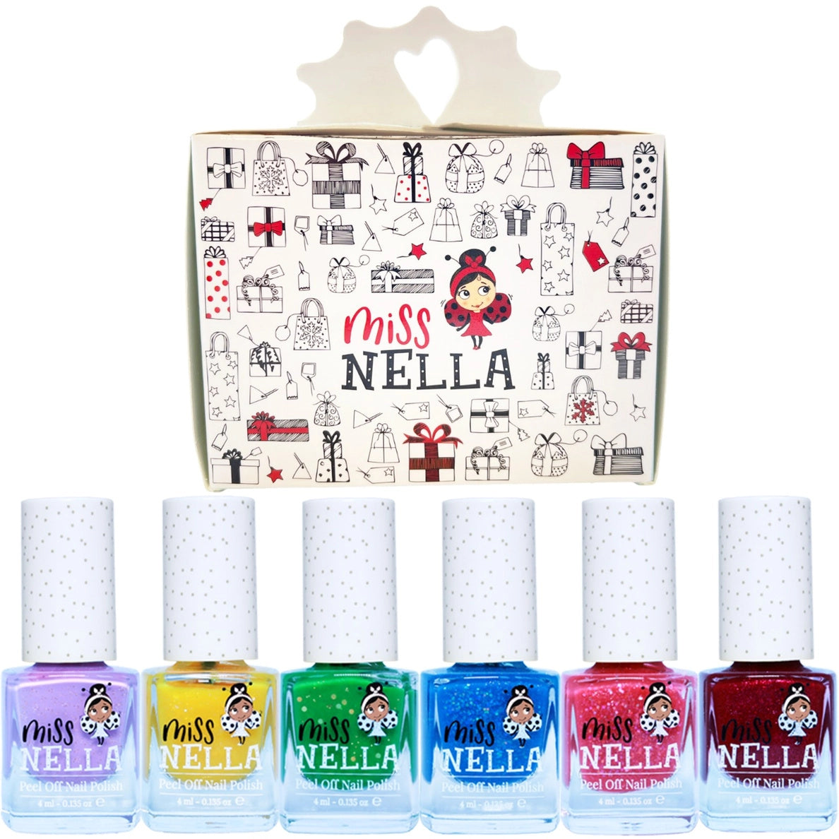 Miss Nella Nagellacke „Christmas Glitter“ 6 Stück – jetzt kaufen
