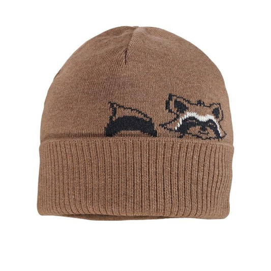 maximo Mütze gefüttert mit Waschbär Baumwolle braun – jetzt kaufen