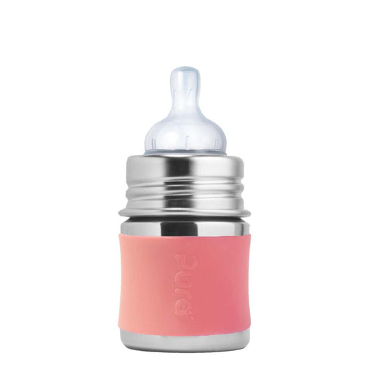 PURA PURA Babyflasche 150 ml Weithalssauger - rose – jetzt kaufen